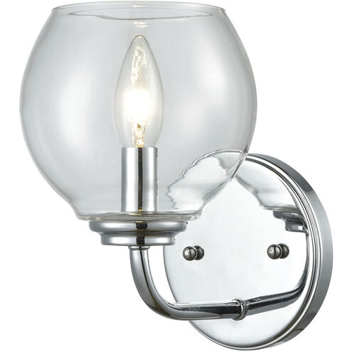 Emory 1 Light 8 inch Polished Chrome Vanity Light Wall Light