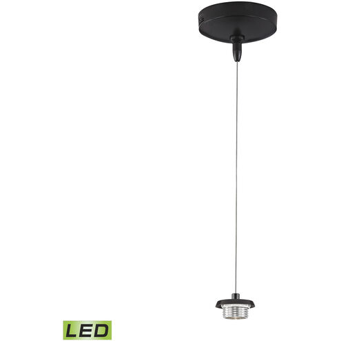 Low Voltage LED 2 inch Black Mini Pendant Ceiling Light