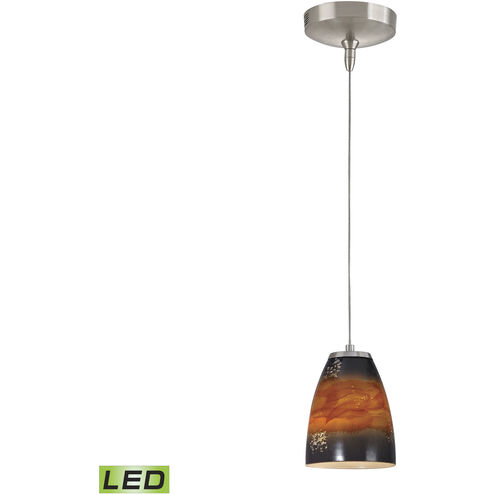 Low Voltage LED 5 inch Brushed Nickel Mini Pendant Ceiling Light