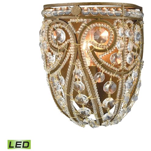 Elizabethan LED 5.5 inch Dark Bronze Vanity Light Wall Light
