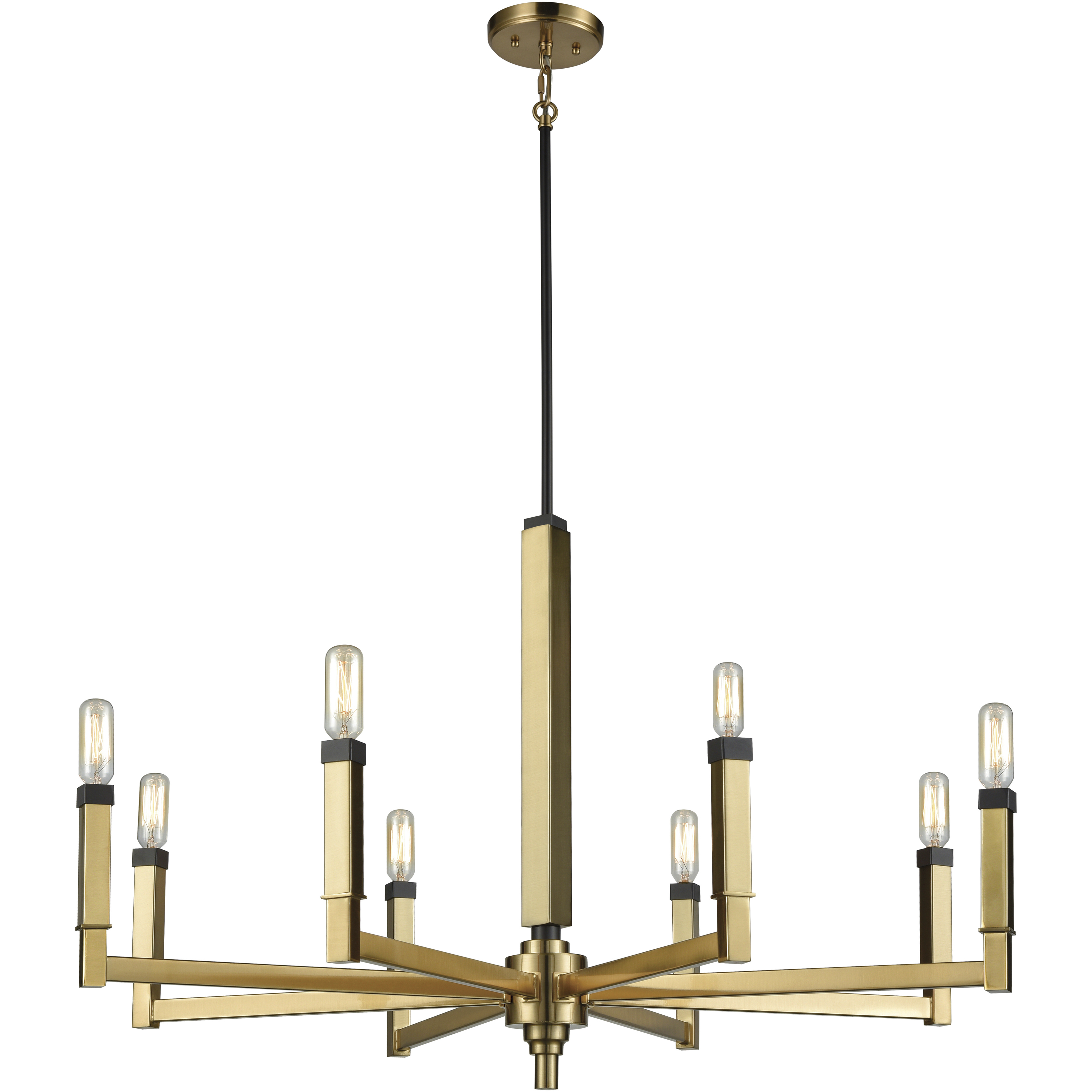 Mandeville 8 Light 31 inch Oil Rubbed Bronze Chandelier Ceiling Light
