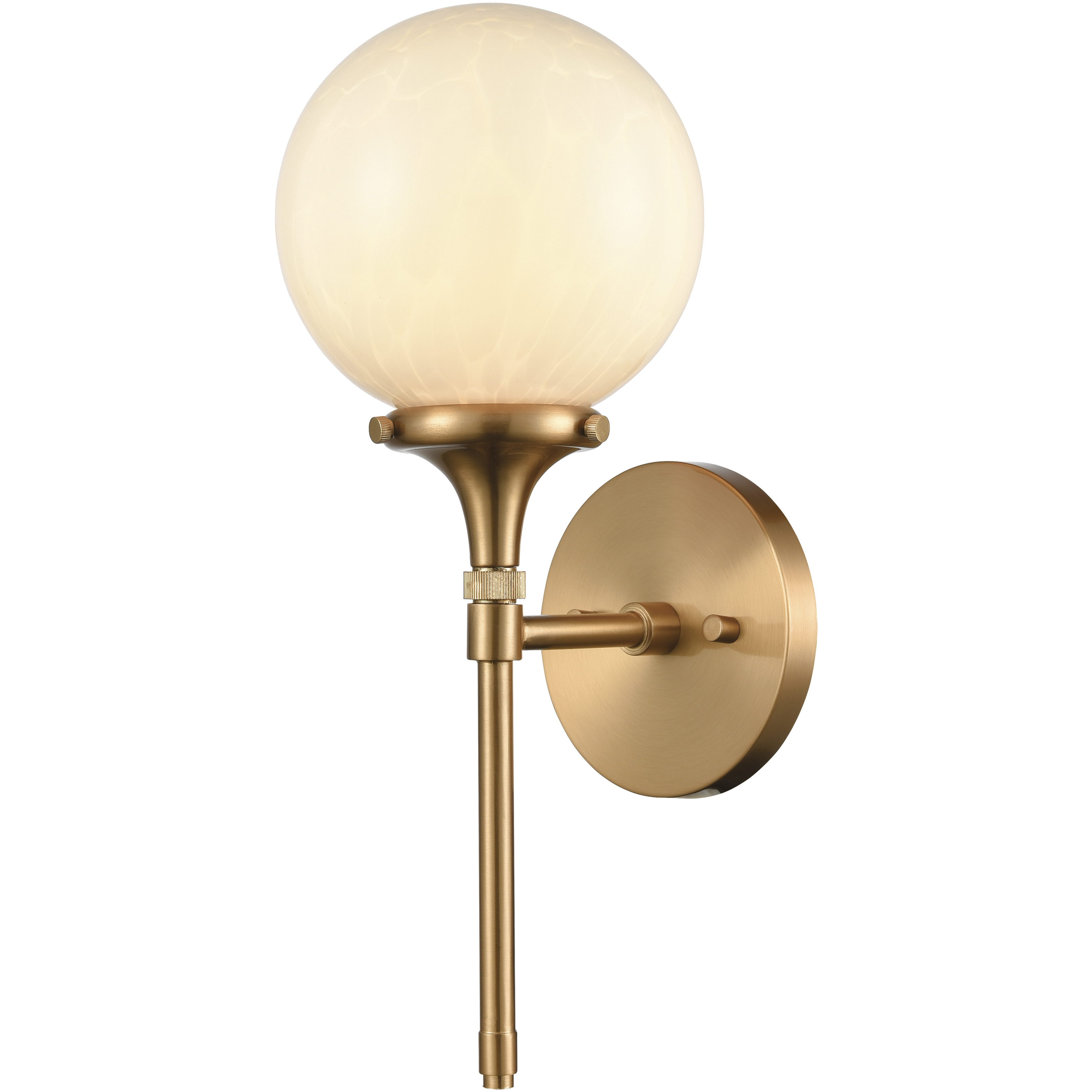 Elk Lighting Rigby 1 Light Wall Sconce in Oil Rubbed Bronze and Tarnished Brass